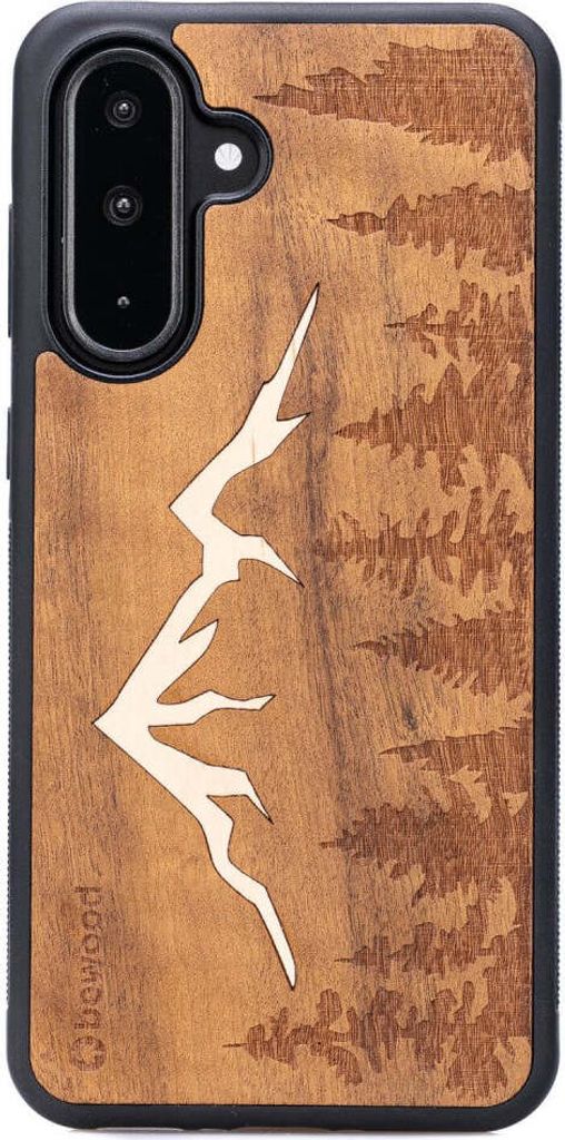 Bewood Holzhülle für Samsung Galaxy A56 5G MOUNTAINS IMBUIA