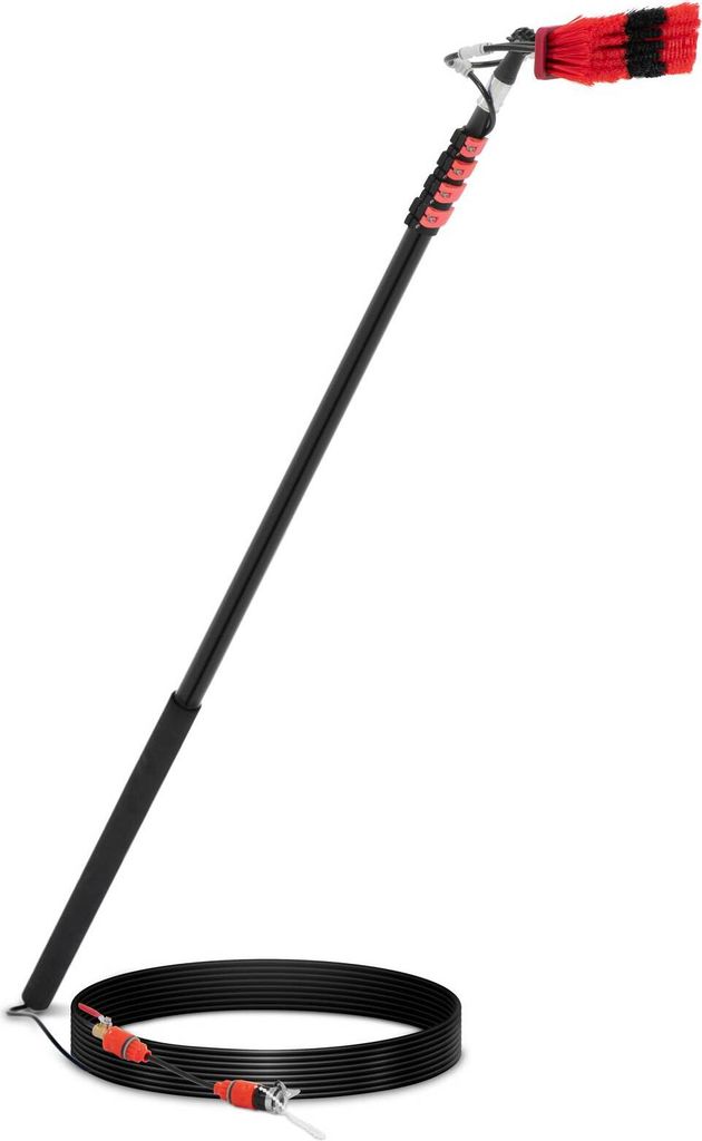 Expondo ulsonix Teleskop-Waschbürste - 175 - 720 cm - Bürste 35 cm
