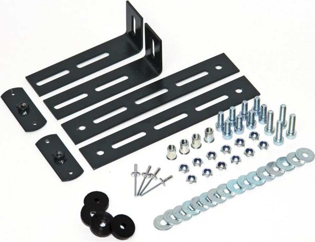 Befestigungsmaterial für Regalsysteme