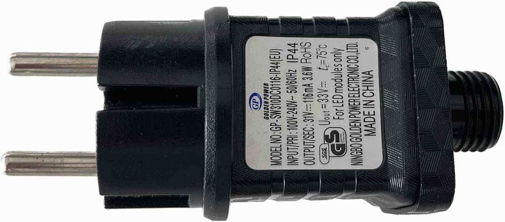 F-H-S LED Eisregen Lichterkette mit 240LED außen weiß Produktbild 5