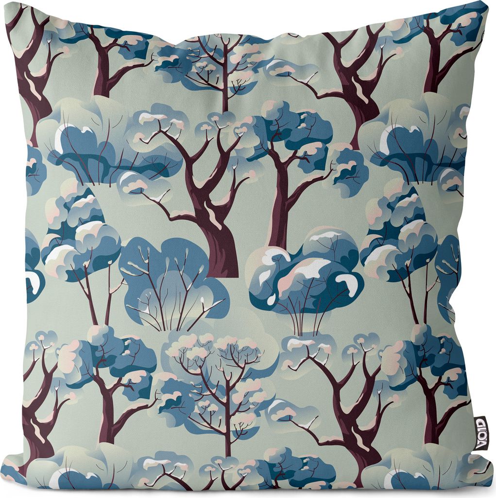 VOID Bäume Illustration Kunst Design Kissenbezug Kissenhülle sofa couch wohnzimmer dekoration wasserfest Outdoor Garten Kissen bezug deko