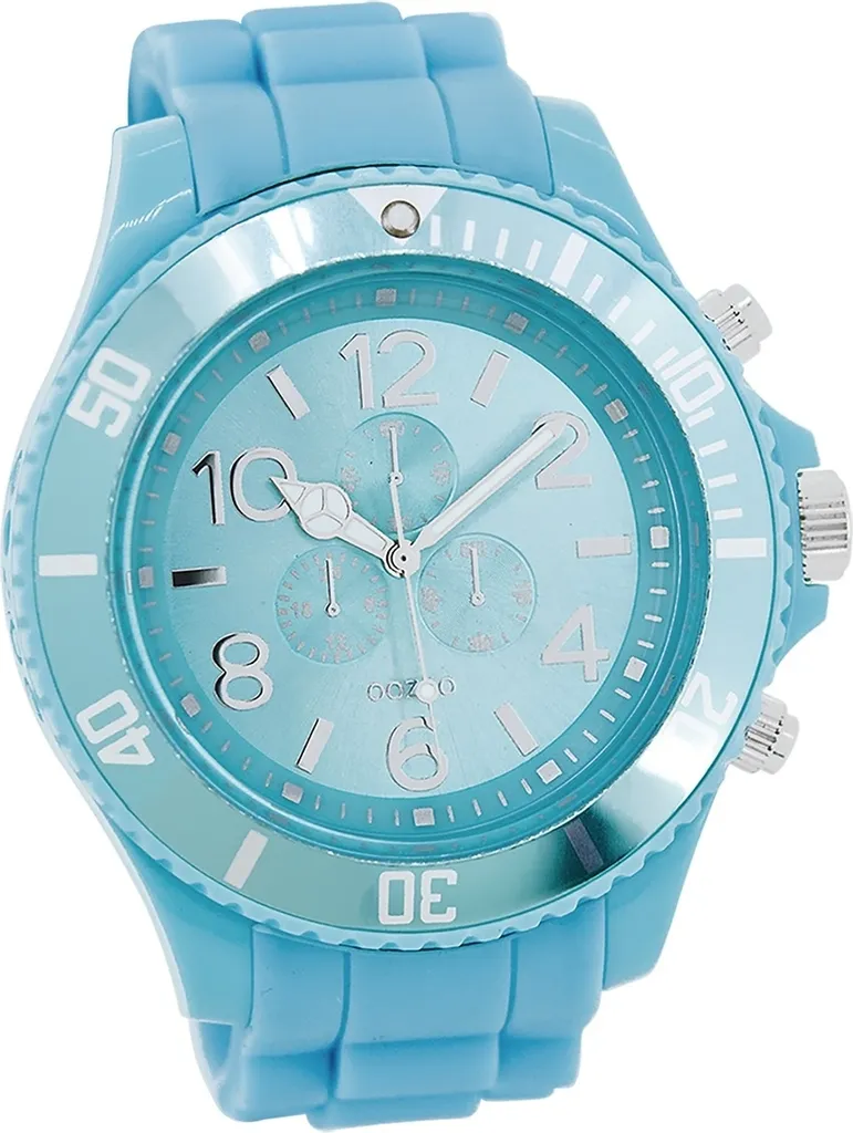 Oozoo orologio da uomo analogico al quarzo braccialato azzurro Timepieces D2UOC4824A