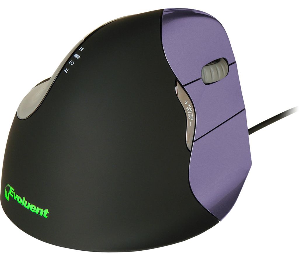 Evoluent Maus VerticalMouse 4 Rechts Small bl/purple retail Image du produit 