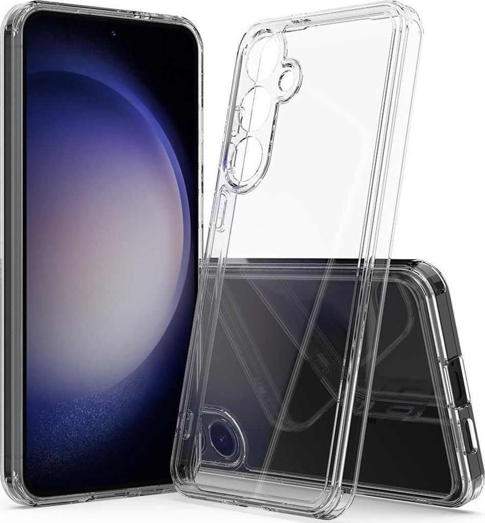 Hülle für Samsung Galaxy S25 FE - Phonesta Scratchproof Back Cover - Transparent