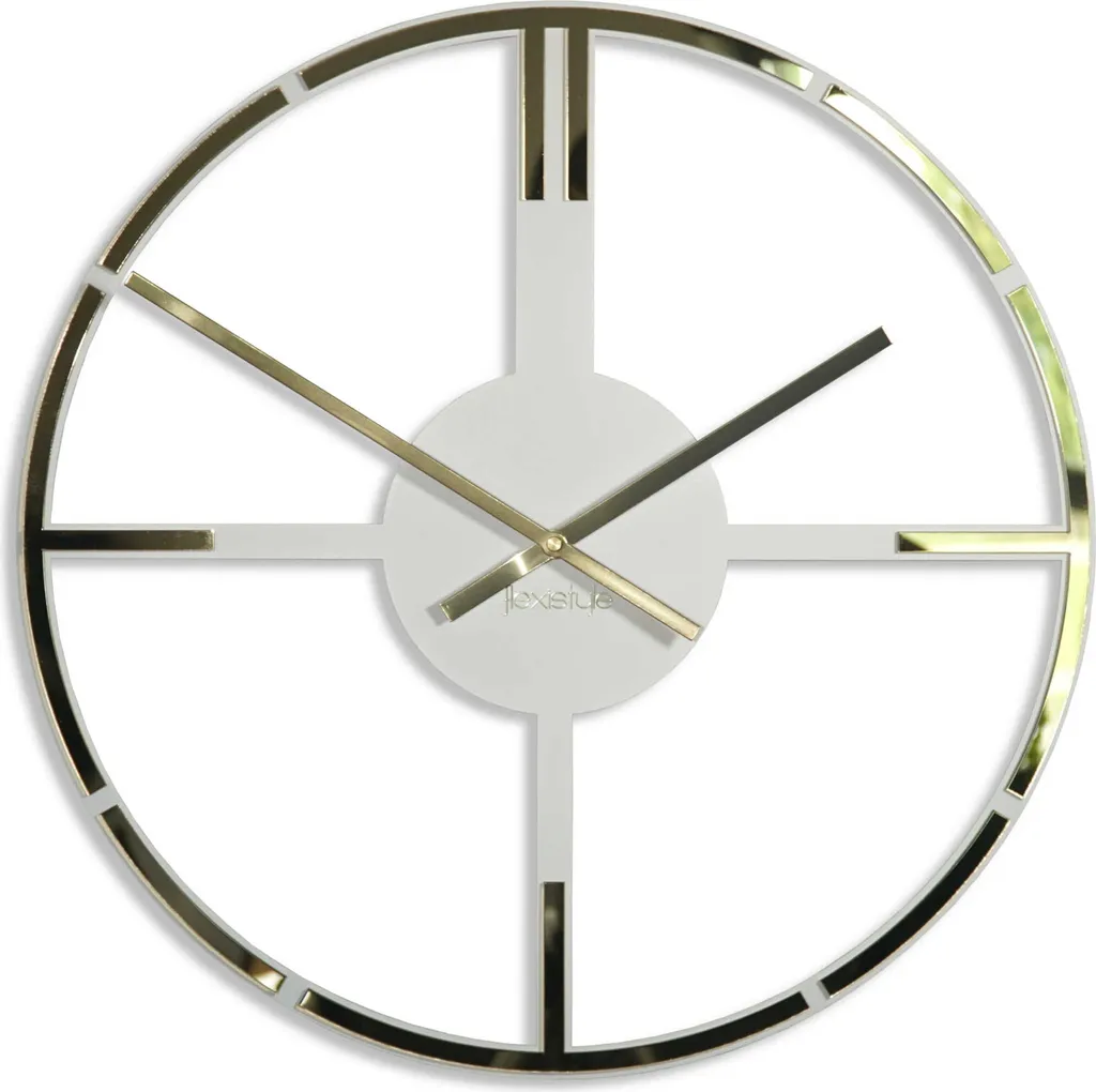Horloge murale 50cm lisible et silencieuse Flexistyle z21e haute qualité