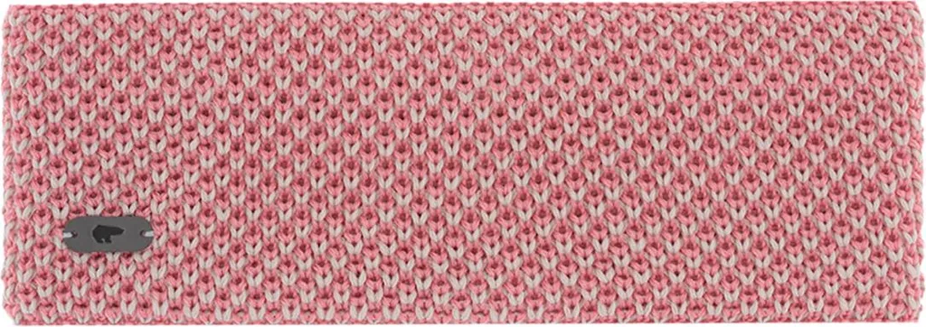 Bandeau Eisbär Sanja STB Argent Brossé Fraise - Accessoire Hiver Chic