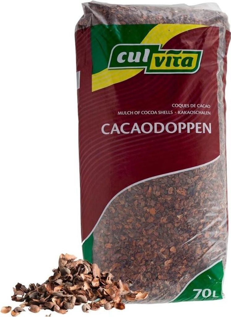 Culvita | Coques de cacao 70 litres | Paillis organique | Image du produit 