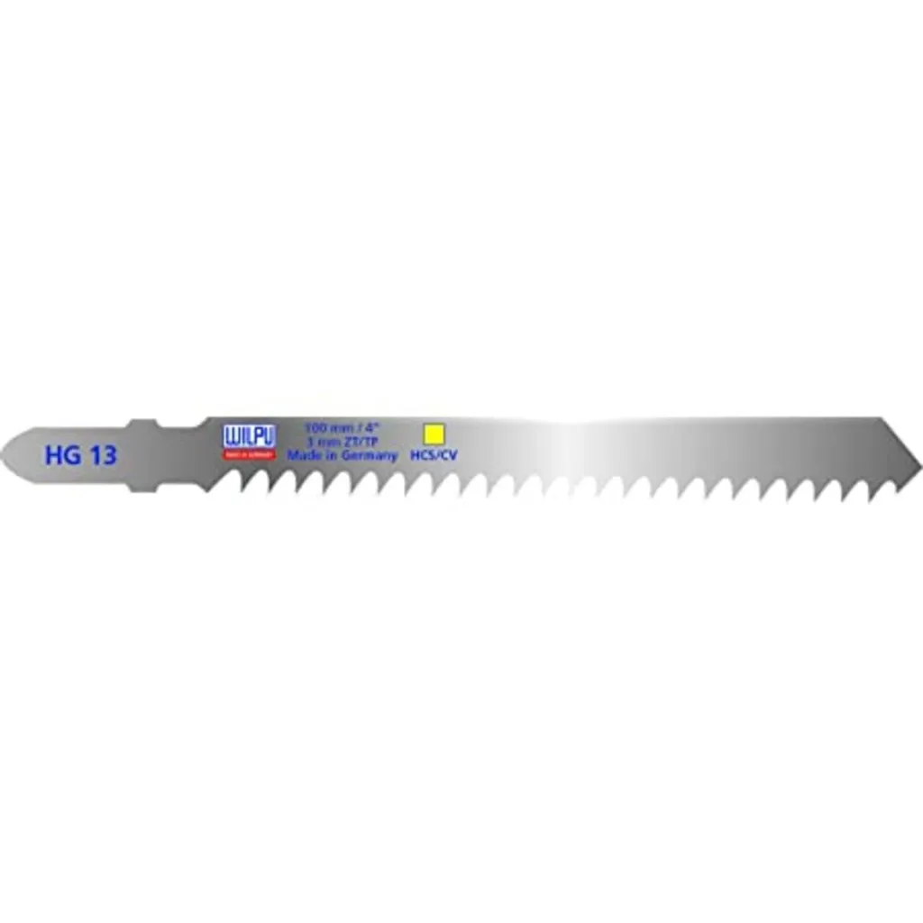 Lames de scies sauteuses professionnelles WILPU HG 13 queue mono-came T
