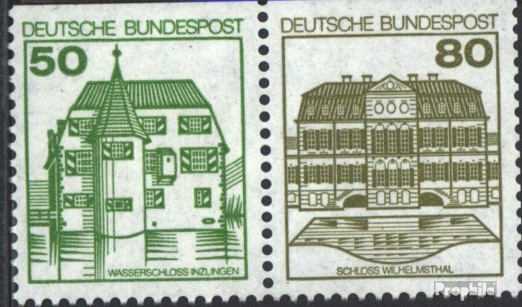 Briefmarken BRD (BR.Deutschland) 1982 Mi W77 gestempelt