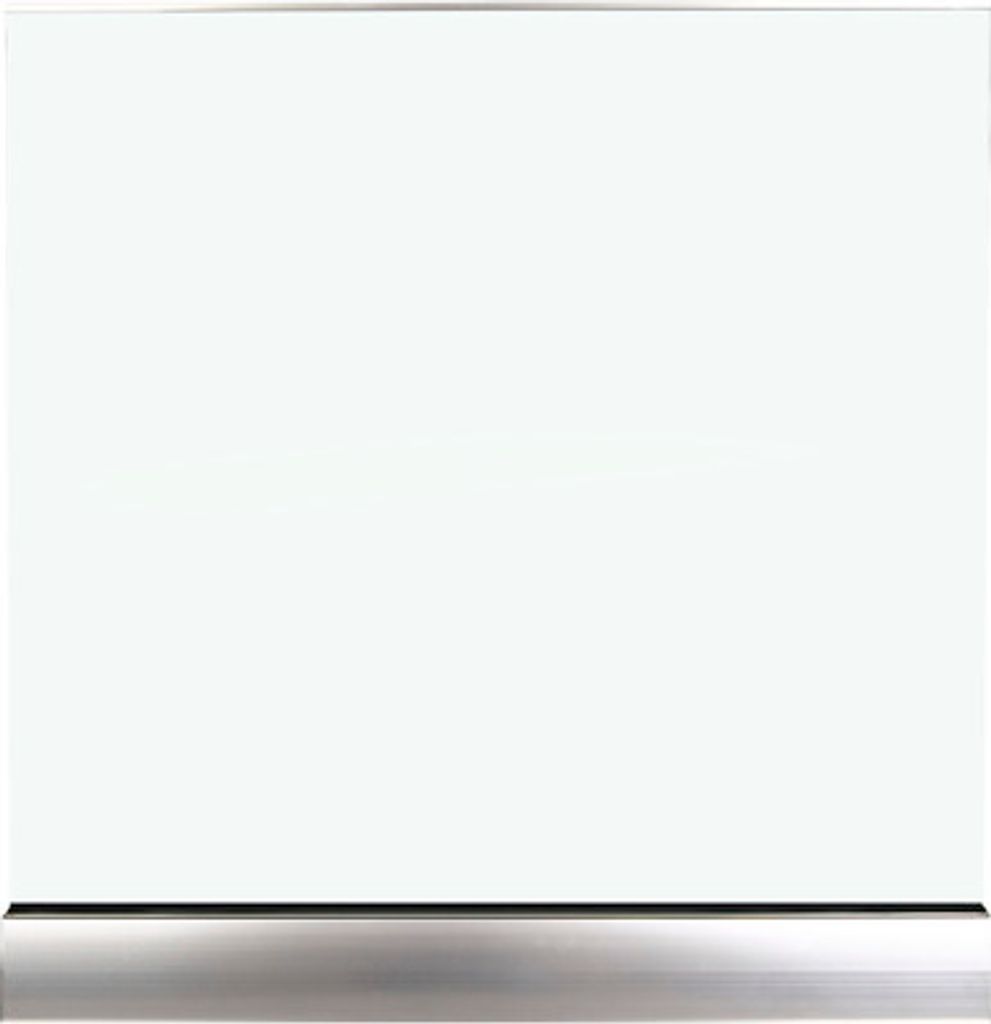 Geländerset Pertura Pontos Glasgeländer silber/weiss für Bodenmontage B: 1m