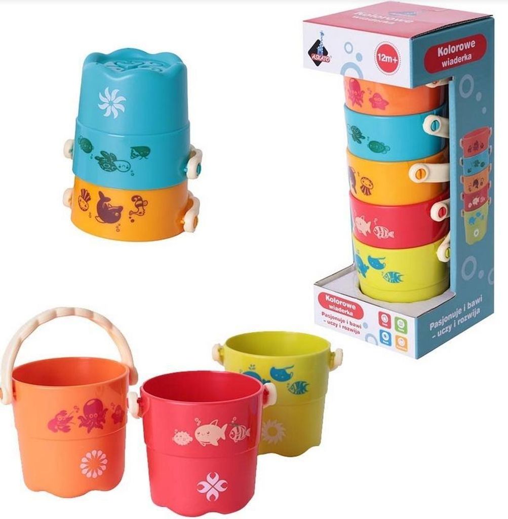 Seaux De Couleur Ascato Image du produit 