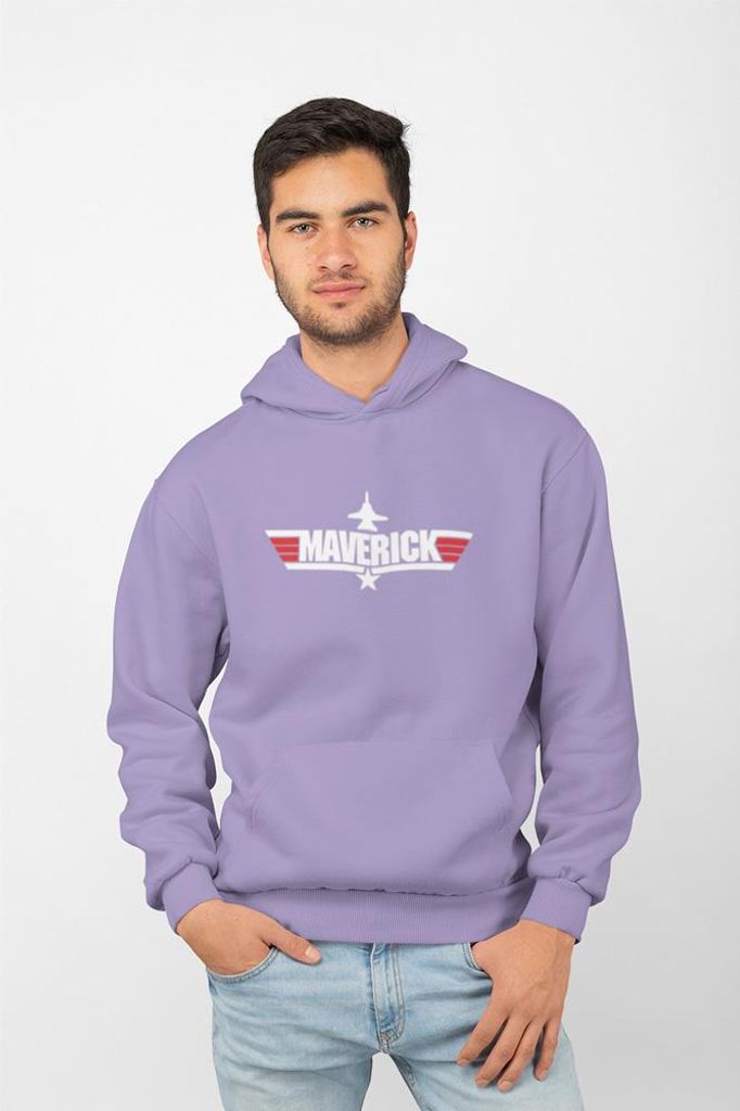 D&B Uni Hoodie MO00108 Maverick Lavendel-Größe 3XL