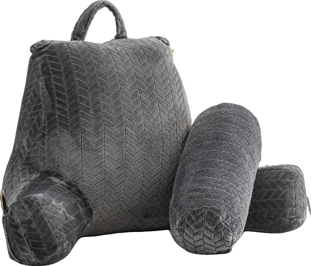 Coussin de lecture pour regarder la TV au lit, confort cervical 85 cm