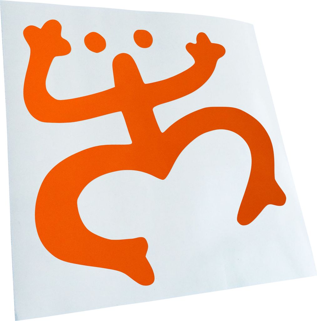 Kiwistar - Autoaufkleber - Coqui Frog Symbol Heckscheibe - Aufkleber für Auto Kfz Fahrrad, LKW, Truck Mofa