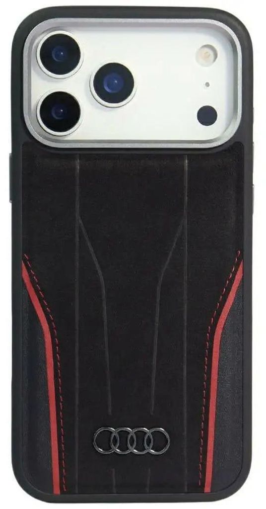 Étui MagSafe en cuir naturel Audi R8 pour iPhone 17 Pro Max Image du produit 