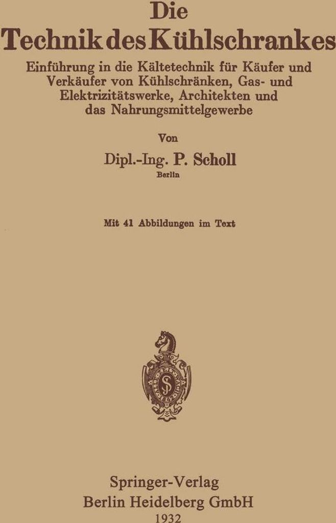 Die Technik des Kühlschrankes