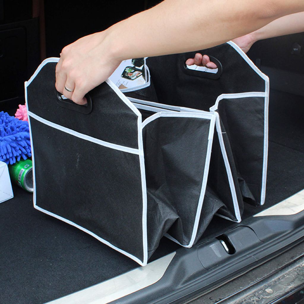 Auto Kofferraumtasche mit 3 Fächern Kofferraum Organizer Produktbild 7