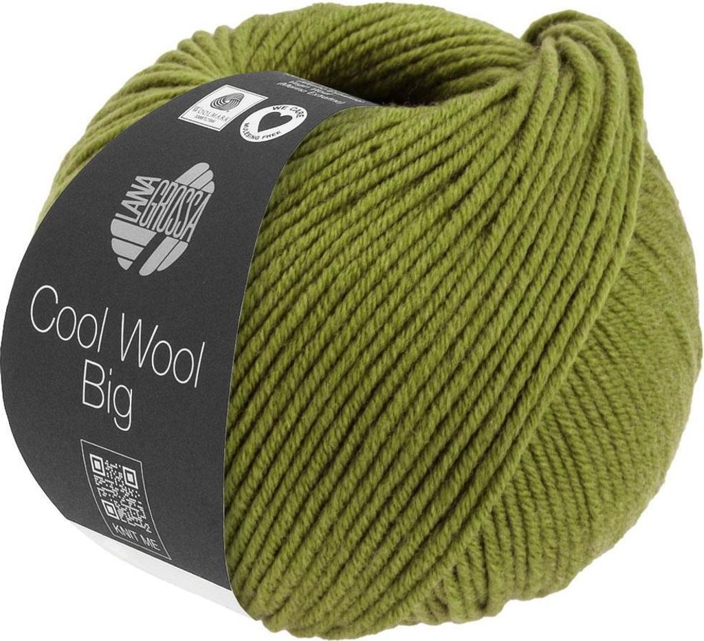 Lana Grossa - Cool Wool Big 1021 maigrün Produktbild 