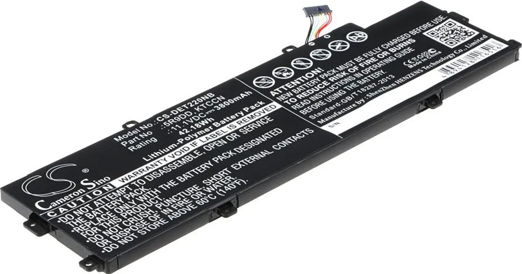 Batterie de Rechange pour Dell Chromebook 11 3120 - Haute Capacité