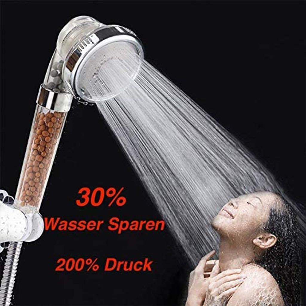 Neu Duschkopf Handbrause Regenbrause Bad Duschbrause 30% Wassersparend DE 
