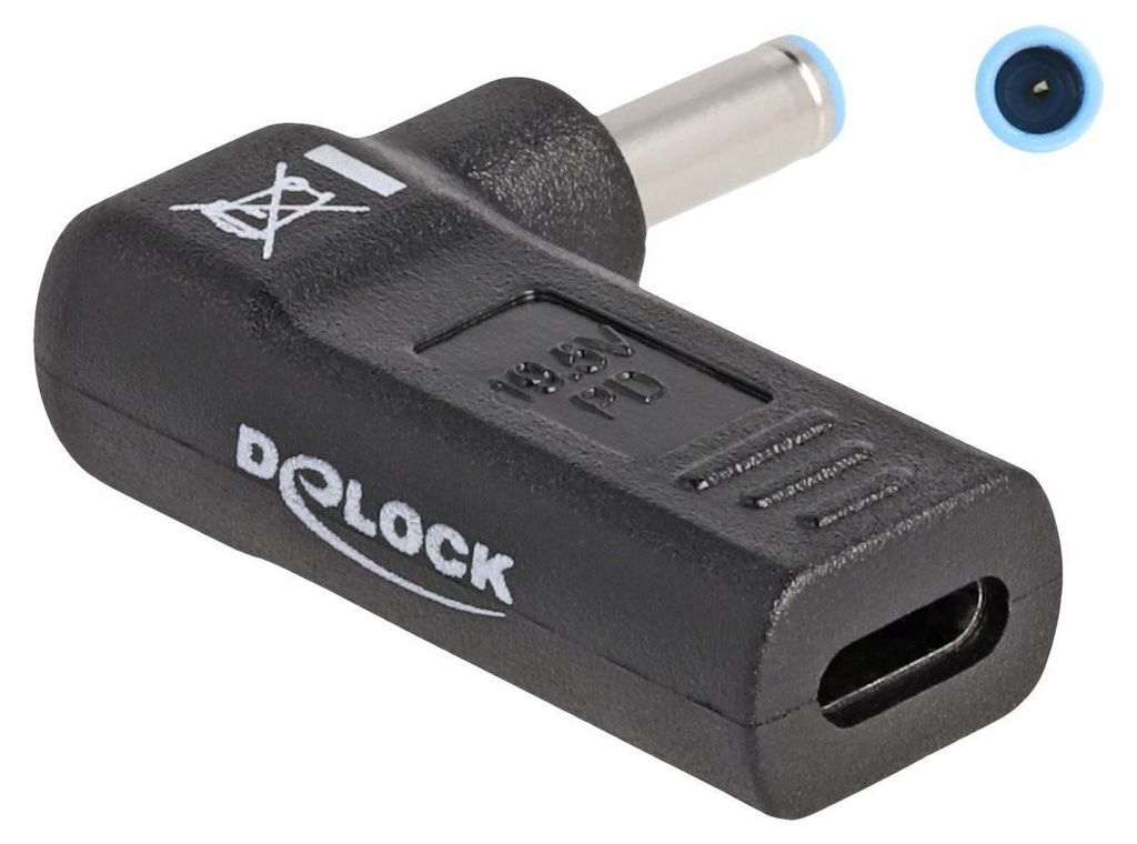 DeLOCK Adapter für Notebook Ladekabel USB Type-C Buchse zu Produktbild 