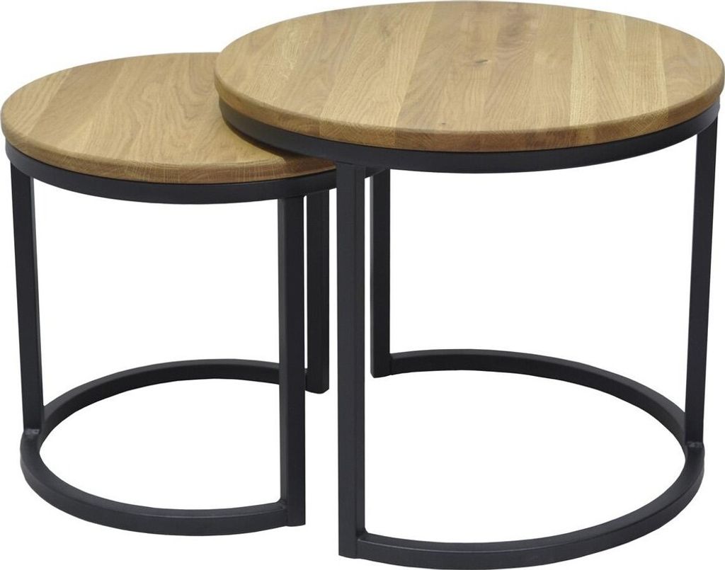 Beistelltisch 2-er Set 50 x 43 cm