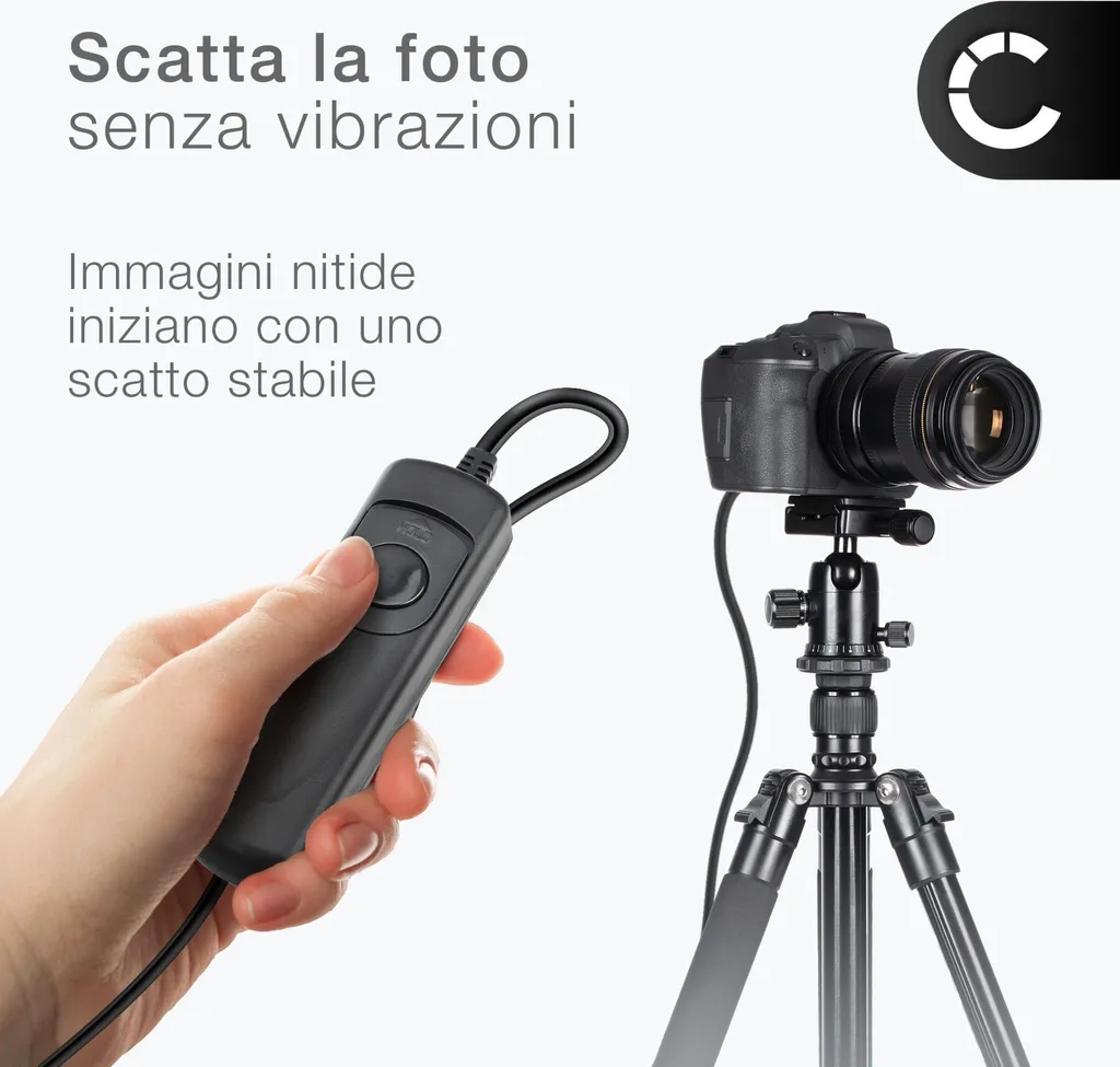 RILASCIO OTTURATORE REMOTO Nikon ML-L3 IR per fotocamera reflex o DSLR