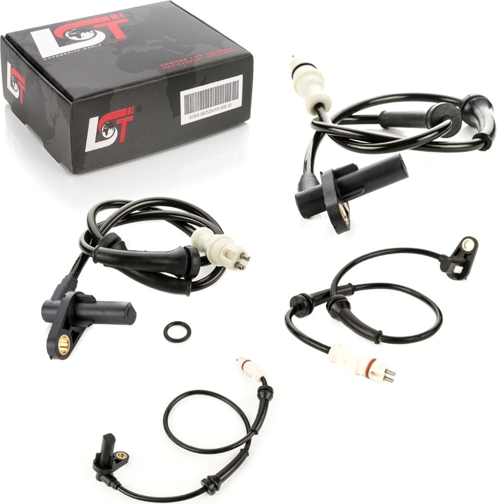 4x ABS Sensor Raddrehzahlregler Set vorne hinten für RENAULT TWINGO I 1 ab 2002
