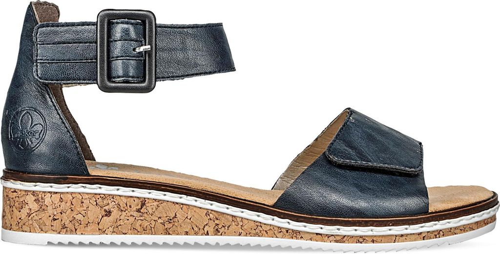 Rieker Damen Sandalen geschlossene Ferse Klettverschluss Produktbild 59