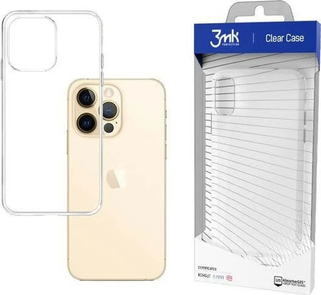 Apple Iphone 13 Pro - Custodia trasparente 3Mk - 13