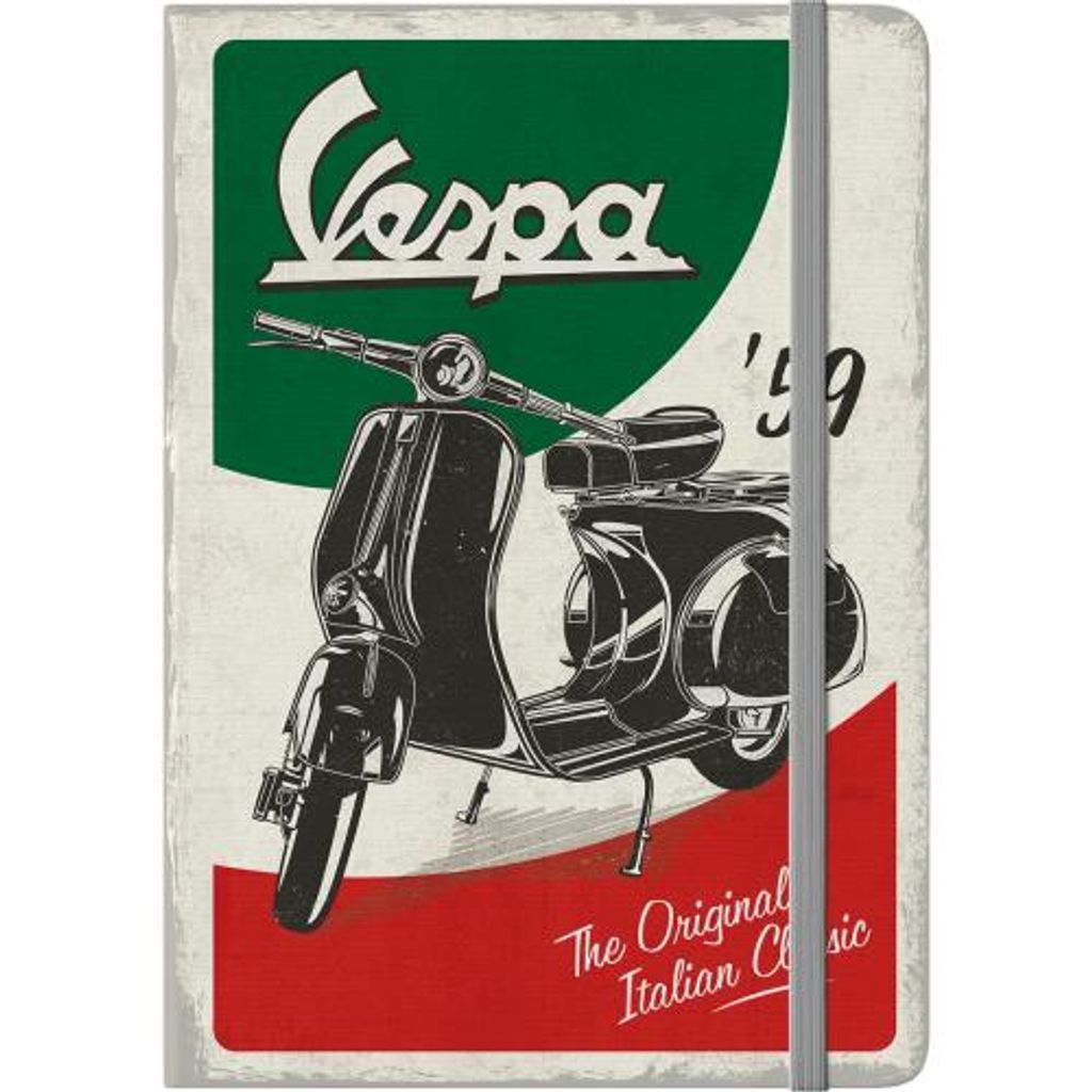 Nostalgic-Art - DIN A5 Notizbuch - Vespa - Le classique Image du produit 