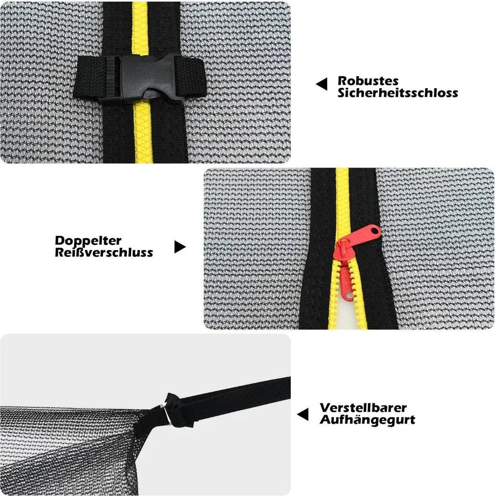 Filet de remplacement pour trampoline Ø 487 cm - Protection intérieure - 2