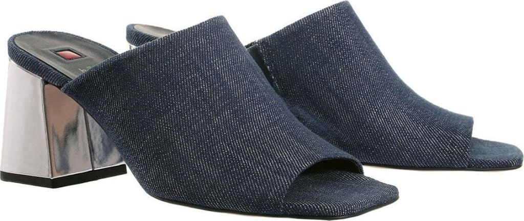 Hogl Damen Pantoletten 7-106549 3200 Farbe: Blau Größe: 40