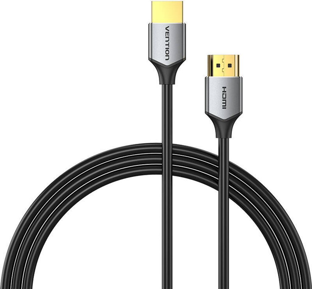Ultra Cienki Kabel Hdmi Vention Alehh 2M 4K 60Hz (Szary)