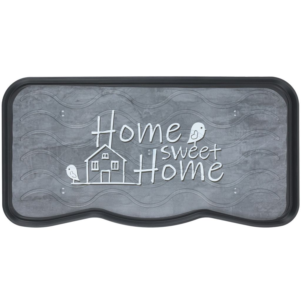 e-floor Schuhmatte 38x75 cm Sweet Home - 100% recycelt, Produktbild 