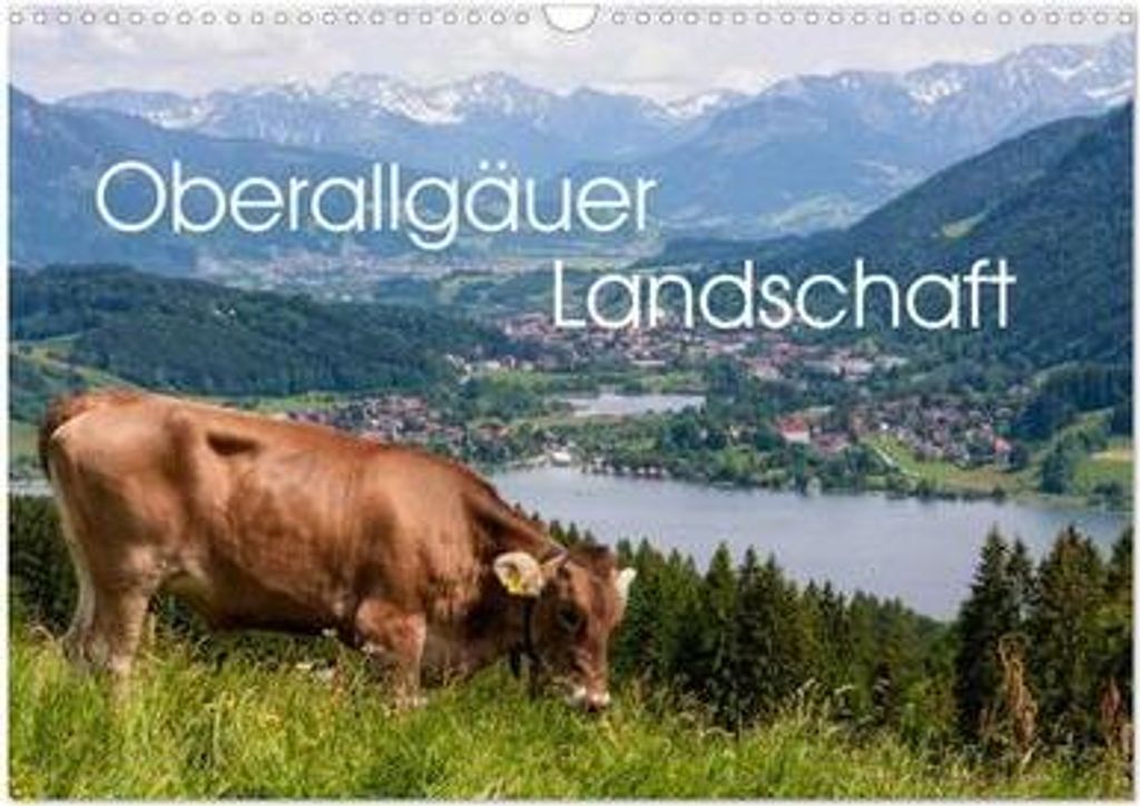 Oberallgäuer Landschaft (Wandkalender 2024 DIN A3 quer), CALVENDO Monatskalender