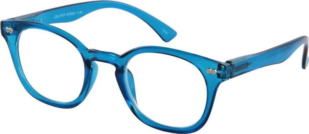 Lesebrille LOLLIPOP, blau, +1.50 dpt. Produktbild 