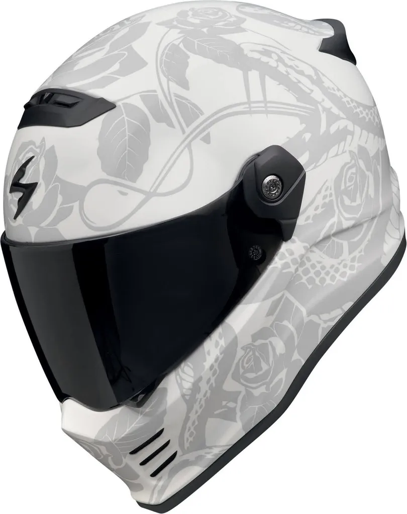 Casque Scorpion Covert FX Dragon avec coque légère en fibre de verre