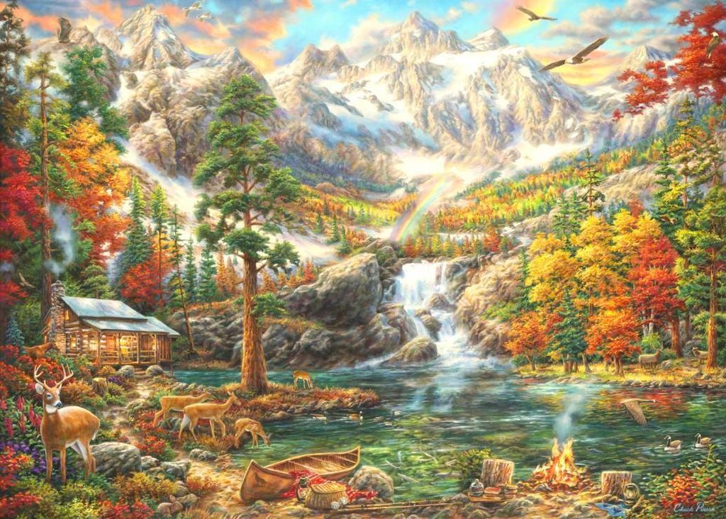 Grafika Puzzle Chuck Pinson - Almost Heaven - 500 Teile Puzzle