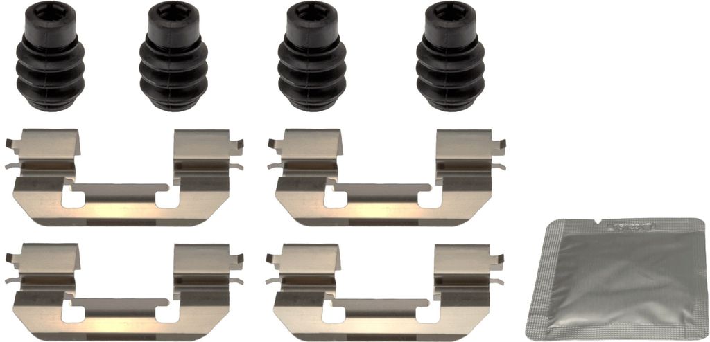 TRW PFK765 Zubehörsatz Scheibenbremsbelag Vorne für FIAT 500X (334) für JEEP Renegade SUV (BU, B1)