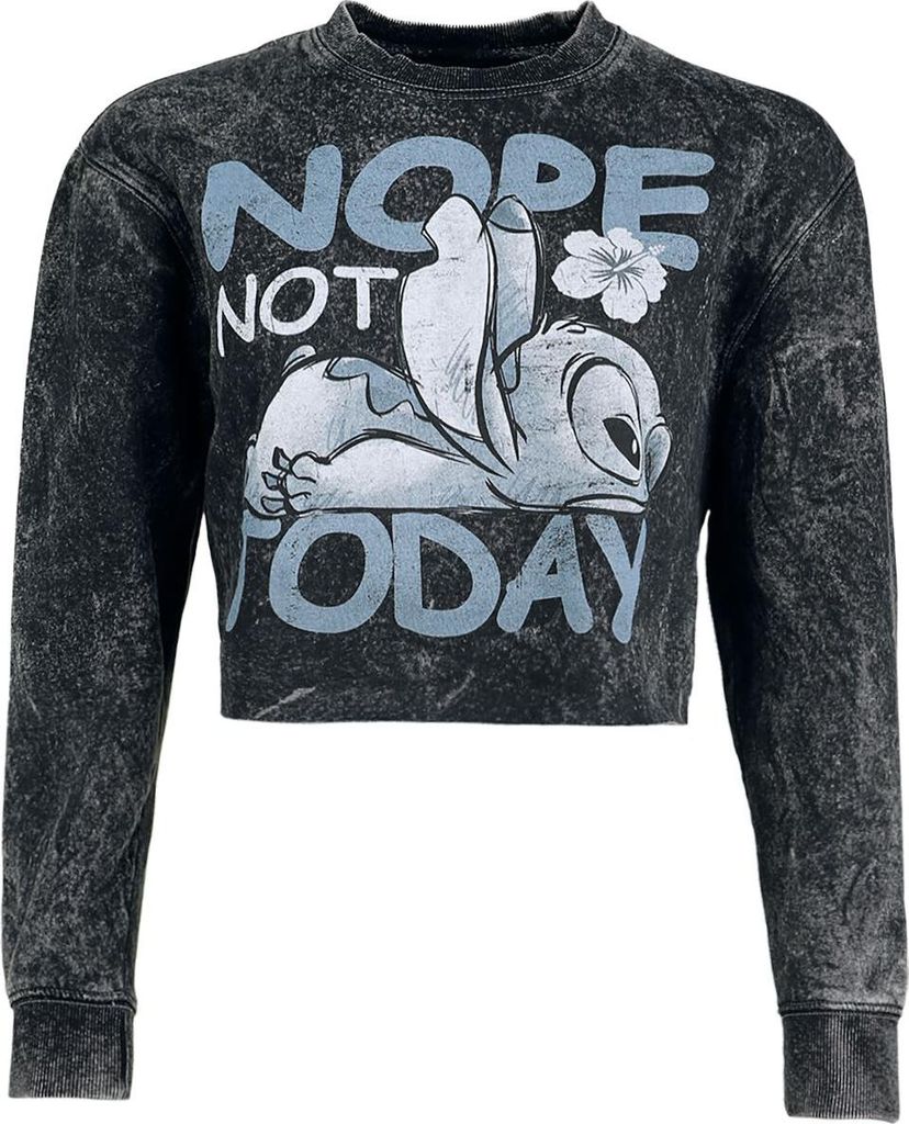 Lilo & Stitch Sweatshirt Damen Not Today schwarz XL