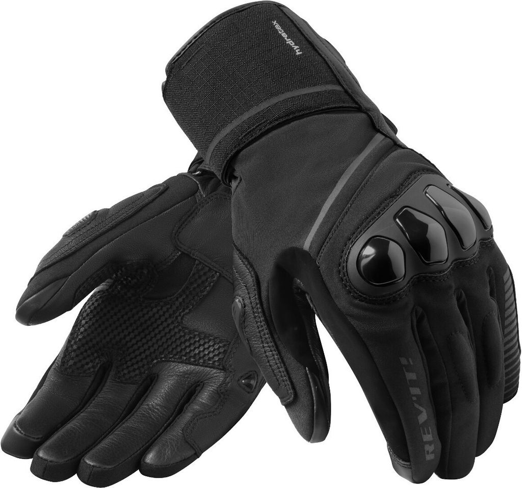 Revit Summit 4 H2O wasserdichte Motorradhandschuhe, schwarz, M