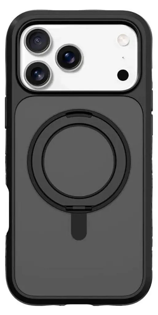 Protection iPhone 17 Pro Max LAUT CARBON MATTER Midnight avec Antichoc