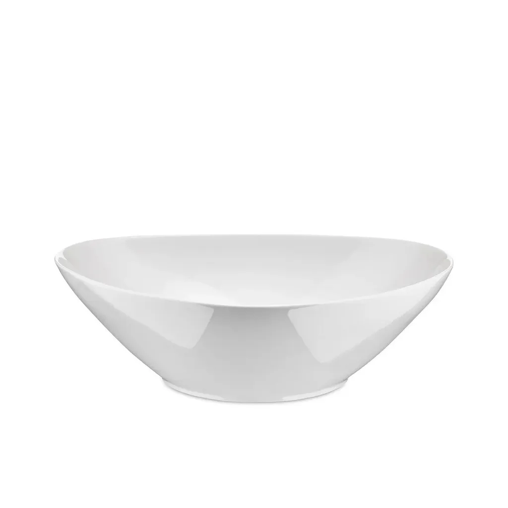 Insalatiera Alessi Colombina Collection Porcellana Bianca 31.7x27cm