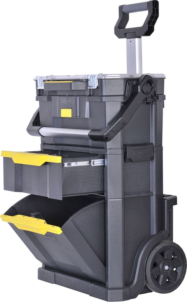 Stanley Rollende Werkstatt 2-IN-1 inkl. Werkzeugtrage mit Produktbild 