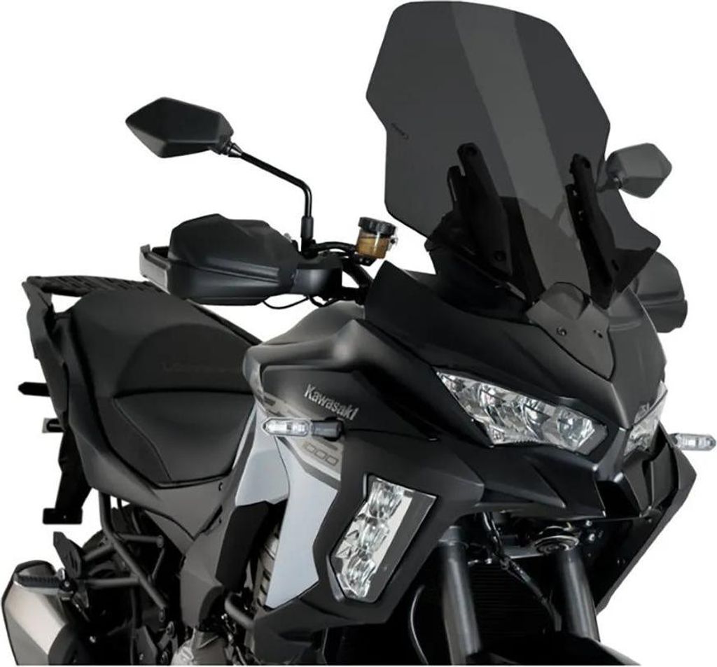 Motorrad-Windschutzscheibe Puig Touring in Rauchfarbe Produktbild 