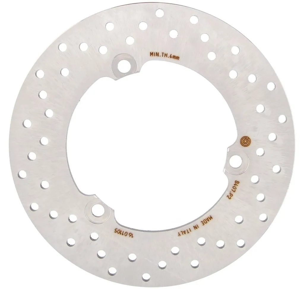 Disque Brembo Gold Series 68B407P2 de 4,5 mm d'épaisseur à 3 trous