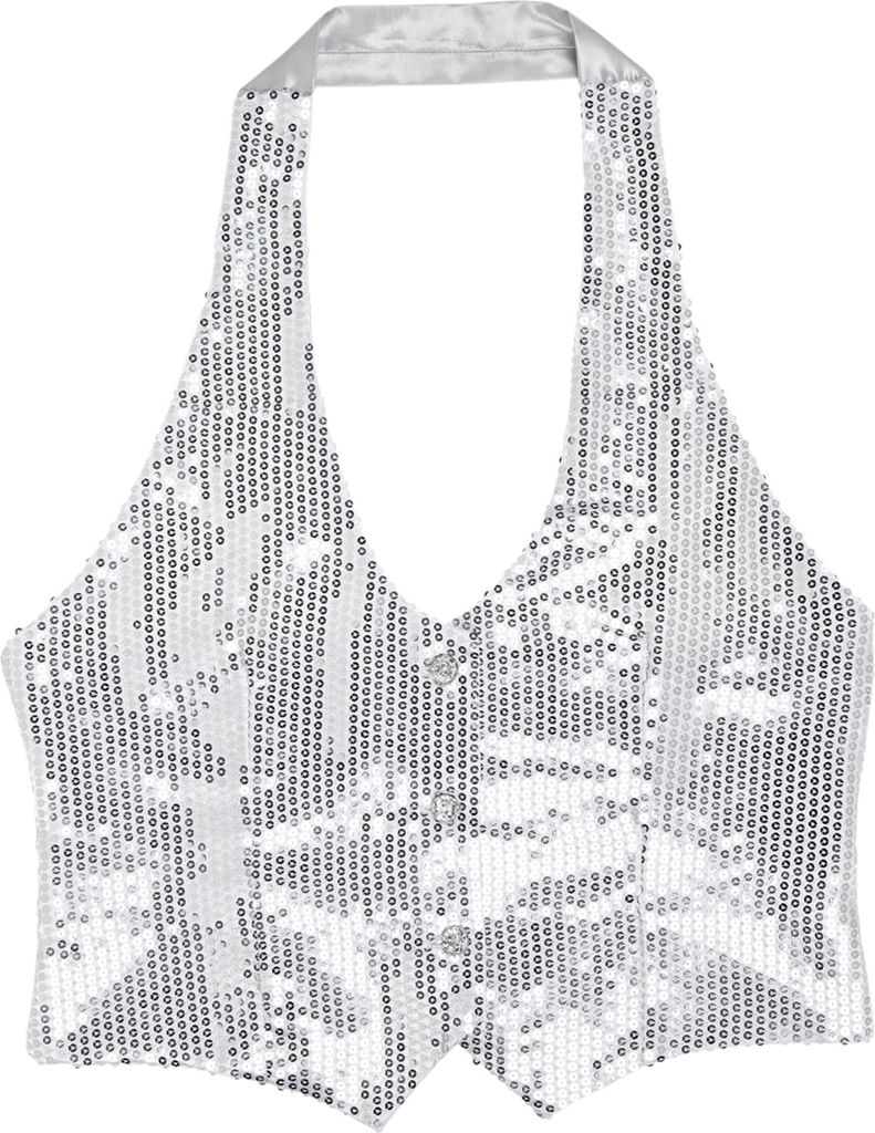 Widmann Partyweste Damenbekleidung Milano Showgirl Pailletten Glitzer elegant auffallend modisch