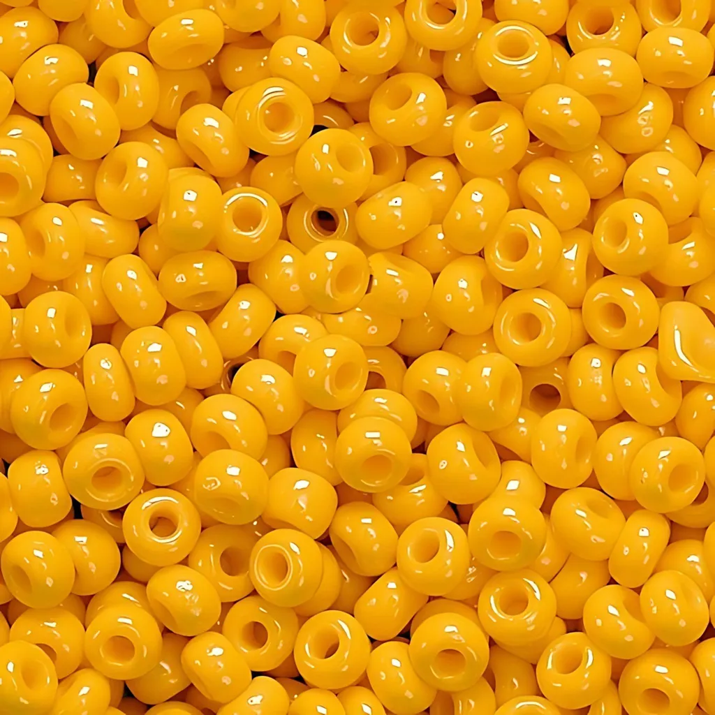 Rocailles de Bohème Ø 2,5 mm KNORR prandell Orange Haute Qualité