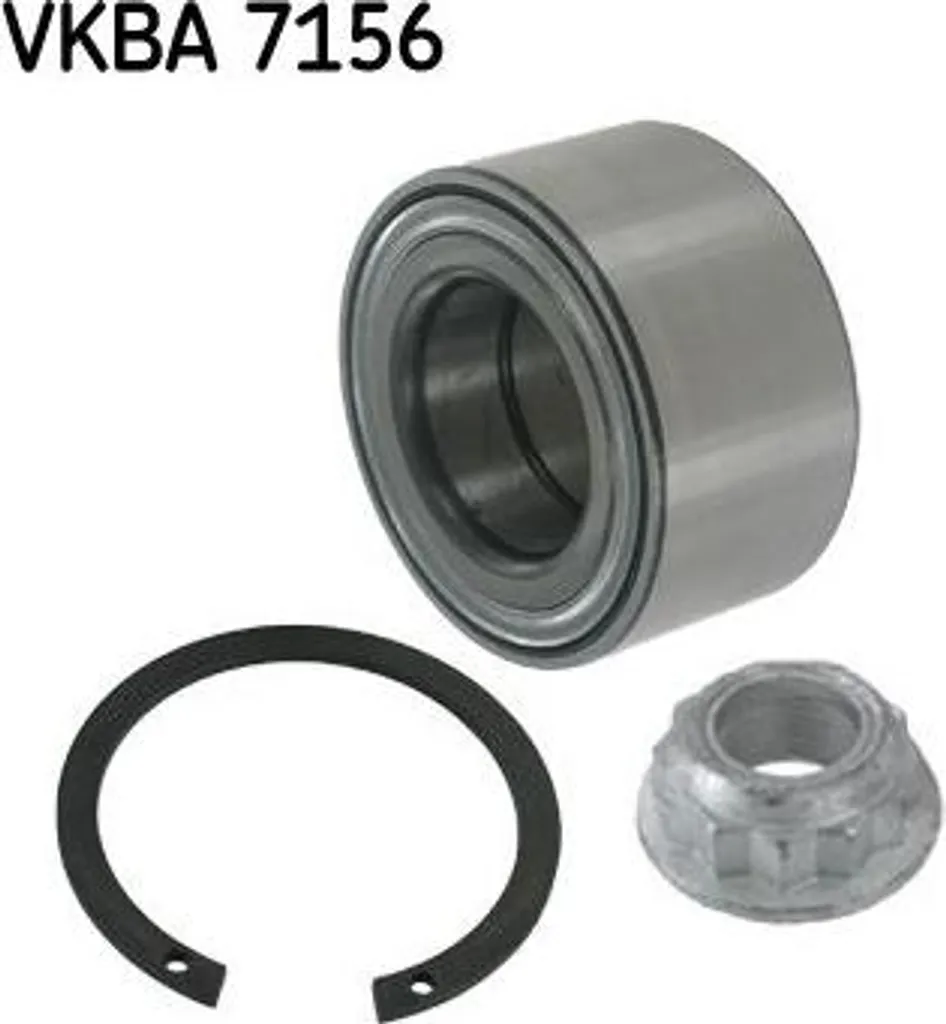 Kit Roulement Roue pour Fox : Pièce de Rechange SKF VKBA 7156 Fiable